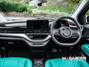 FIAT 500e Gen2 Steering Wheel - Carbon Fiber - Kahn Design 